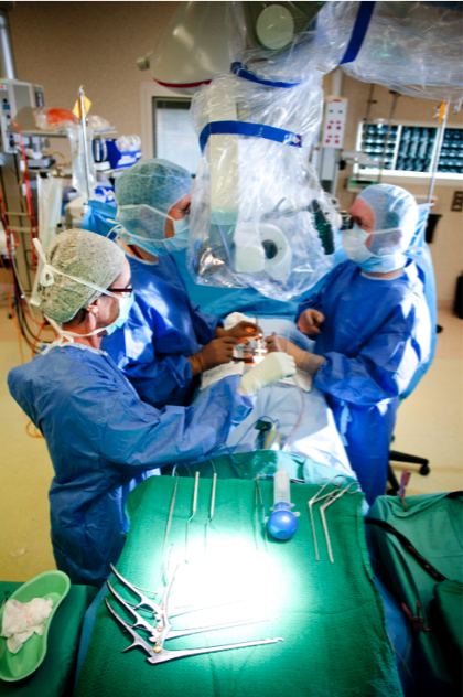 Neurosurgery Operating